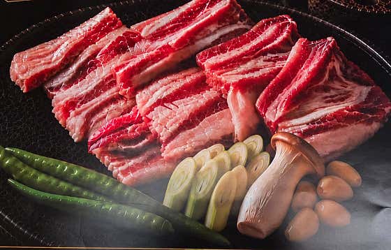 생포갈비 반상(300g) 메뉴 사진(네이버)