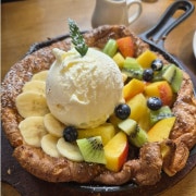 계절과일 더치베이비 메뉴 사진(네이버)