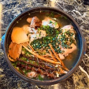 다슬기닭백숙 메뉴 사진(네이버)