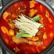 토종 닭볶음탕 메뉴 사진(네이버)