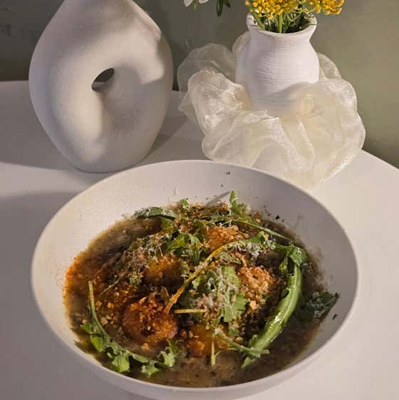 화이트라구뇨끼 메뉴 사진(네이버)