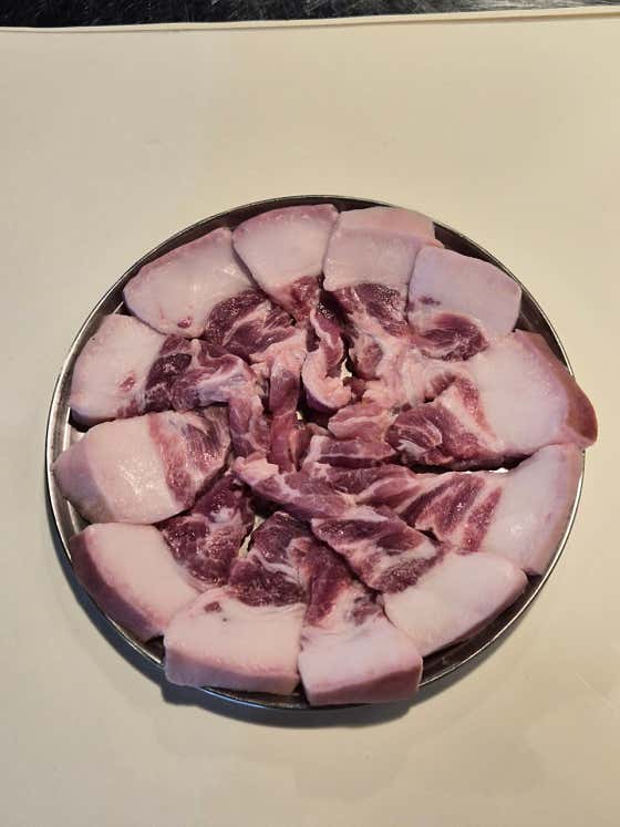 덜미살 메뉴 사진(네이버)