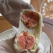 무화과 크림모찌 메뉴 사진(네이버)