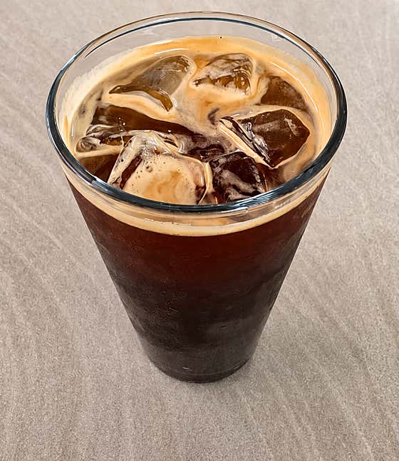 아메리카노(ICE) 메뉴 사진(네이버)