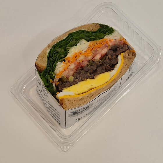 불고기샌드위치(half) 메뉴 사진(네이버)