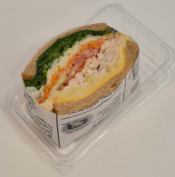 고구마닭가슴살샌드위치(half) 메뉴 사진(네이버)