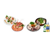 회식소맥세트A (정가118,500) 메뉴 사진(네이버)