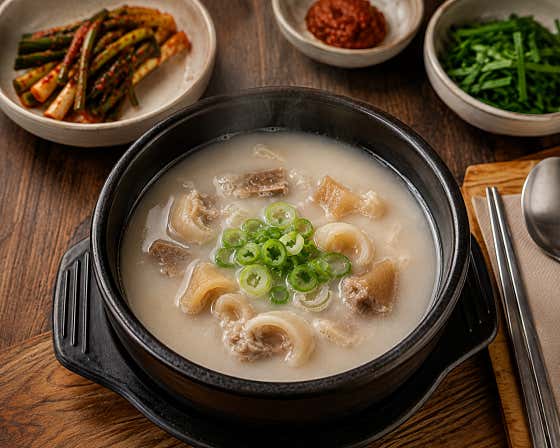 도가니곰탕 메뉴 사진(네이버)