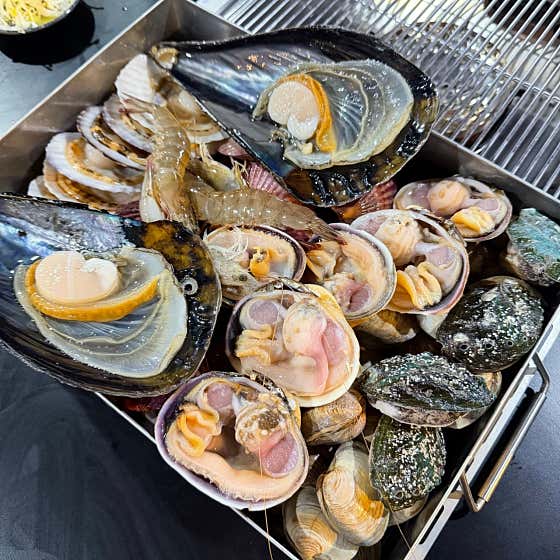 조개구이 (소) 메뉴 사진(네이버)