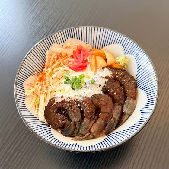 간장새우덮밥 메뉴 사진(네이버)