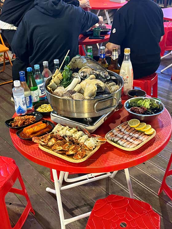 (조개찜)몸보신 닭 한마리 추가 메뉴 사진(네이버)