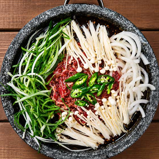 소불고기 1인분120g 메뉴 사진(네이버)