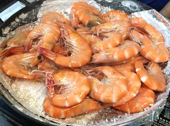 새우소금구이+버터구이 메뉴 사진(네이버)