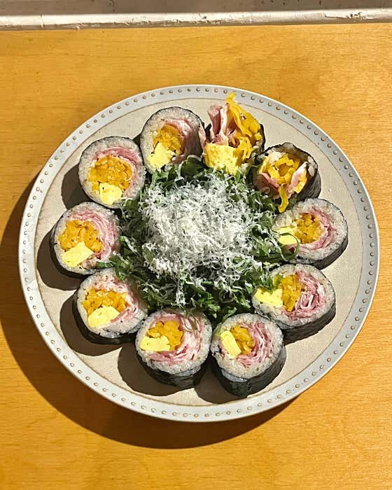 수제잠봉김밥 메뉴 사진(네이버)