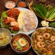 2인 보쌈한상 메뉴 사진(네이버)