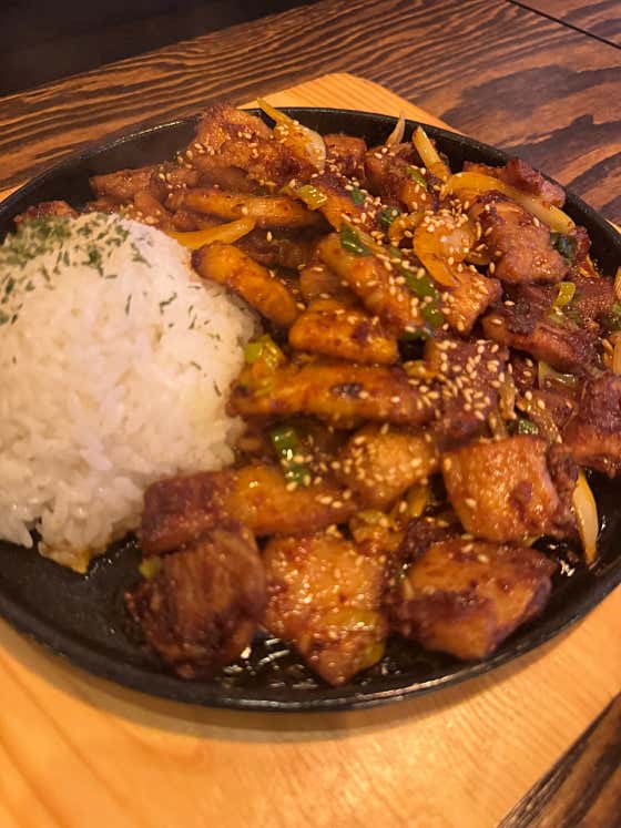 인생제육 메뉴 사진(네이버)