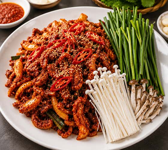 오리주물럭 메뉴 사진(네이버)