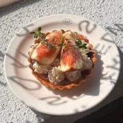 무화과 크림치즈타르트(시즌메뉴) 메뉴 사진(네이버)