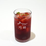 복숭아 히비스커스 아이스티 메뉴 사진(네이버)