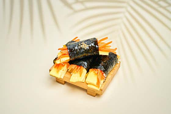 계란김밥(4줄) 메뉴 사진(네이버)