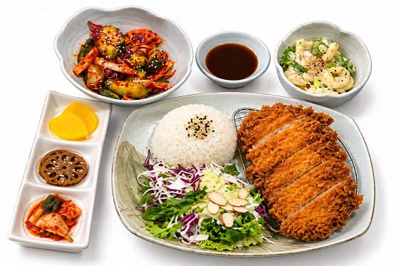 수제 통 등심돈까스 메뉴 사진(네이버)