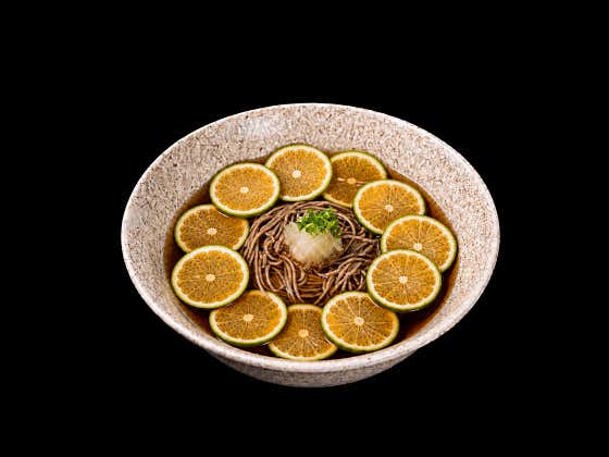 청귤소바 메뉴 사진(네이버)