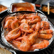 활!생새우소금구이+머리버터구이 메뉴 사진(네이버)