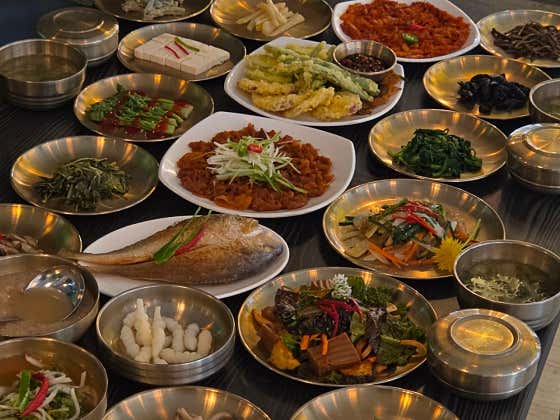 산채한정식 메뉴 사진(네이버)