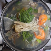 바지락탕 메뉴 사진(네이버)