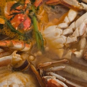 미나리 꽃게탕 메뉴 사진(네이버)