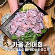 전어회 (9~10월 제철) 메뉴 사진(네이버)