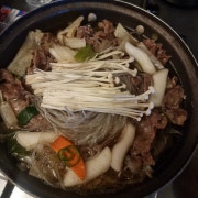 불고기전골 메뉴 사진(네이버)