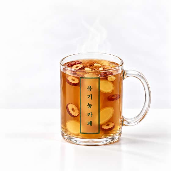 대추생강차(HOT) 메뉴 사진(네이버)