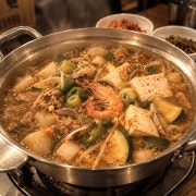 석정식 된장찌개 메뉴 사진(네이버)
