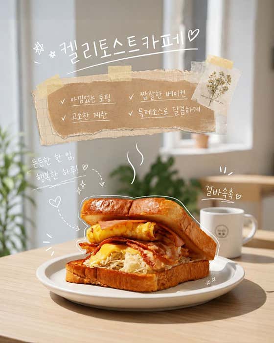 켈리토스트카페 의정부민락점