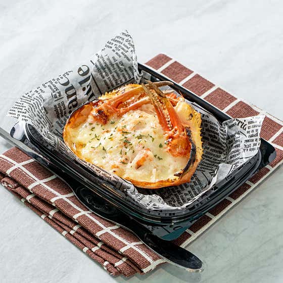 누드 홍게 버터구이 메뉴 사진(네이버)