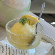 레몬 셔벗 메뉴 사진(네이버)