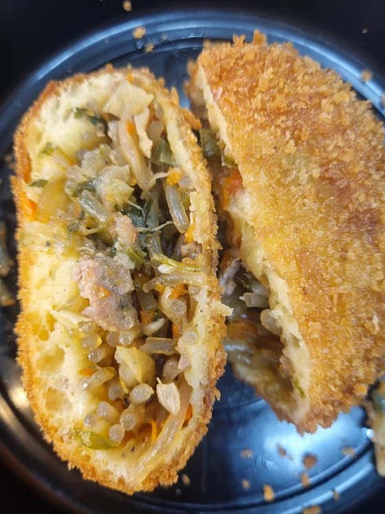 수제찹쌀고로케 (치즈,감자,잡채 선택 메뉴 사진(네이버)