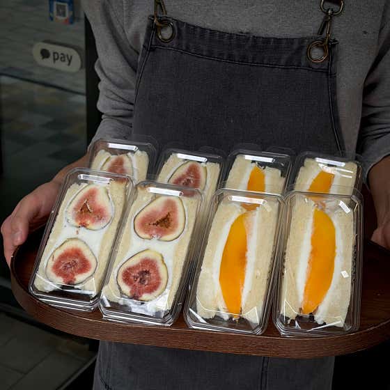 무화과 산도&망고 산도 메뉴 사진(네이버)