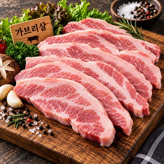 가브리살 100g 메뉴 사진(네이버)