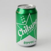 칠성사이다(뚱캔) 메뉴 사진(네이버)