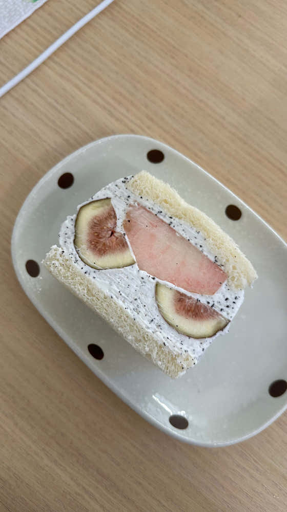 얼그레이산도 메뉴 사진(네이버)
