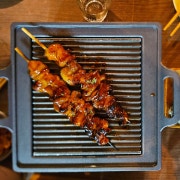 닭껍질 꼬치 (4p) 메뉴 사진(네이버)