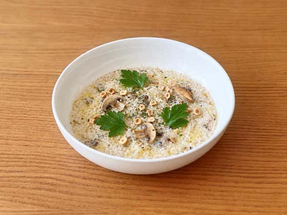 포르치니버섯 리조또 메뉴 사진(네이버)