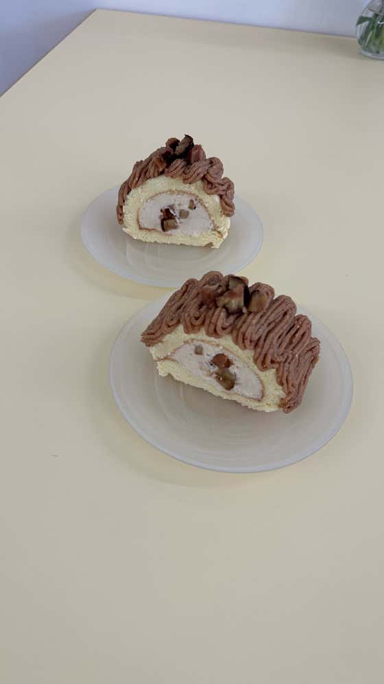 밤롤 (marron roll) 메뉴 사진(네이버)