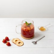 스트로베리애플차 메뉴 사진(네이버)