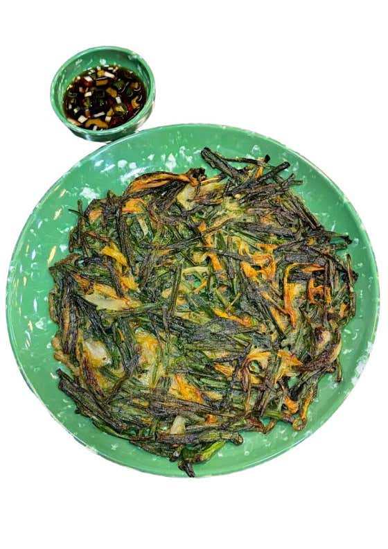 정구지 전 메뉴 사진(네이버)