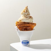 크루아상 밀크 소프트 메뉴 사진(네이버)