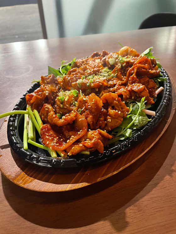 고추장 쭈삼 메뉴 사진(네이버)