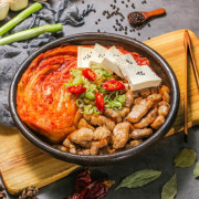 묵은지김치찌개 2인분 메뉴 사진(네이버)